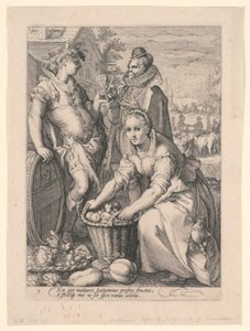 Les Quatre Saisons (Automne) - after Hendrik Goltzius