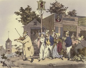 Le retour des matelots - after Henri Bonaventure Monnier