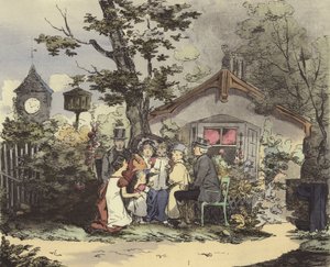 Un ministre et sa famille - after Henri Bonaventure Monnier