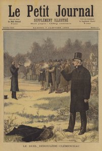 Duel entre Paul Déroulède et Georges Clemenceau