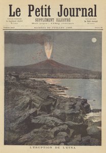 Éruption du mont Etna - after Henri Meyer