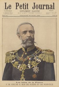 Invités de la France ; Oscar II, roi de Suède et de Norvège