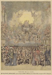 Panurge, opéra comique au Théâtre de la Gaîté - after Henri Meyer