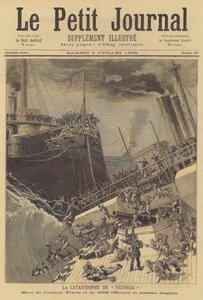 Le naufrage du HMS Victoria - after Henri Meyer