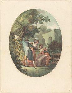 La statue du dieu Pan - after Henri Nicolas van Gorp
