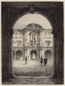 Porte du Collège St Johns - after Henri Toussaint