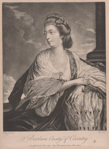 Barbara, comtesse de Coventry - after Henry Spicer