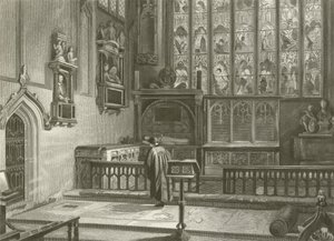 Tombe de Shakespeare, église de Stratford