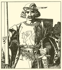 Sir Lionel de Bretagne - after Howard Pyle