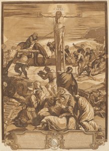 La Crucifixion (panneau central) - after Jacopo Tintoretto John Baptist Jackson