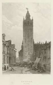 Séville, La Giralda - after John Frederick Lewis