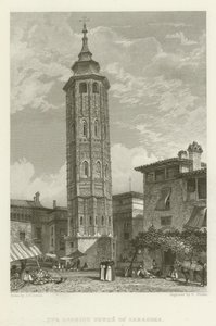 La Tour Penchée de Saragosse - after John Frederick Lewis