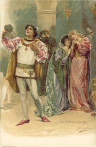 Illustration pour Le Marchand de Venise - after John Henry Frederick Bacon