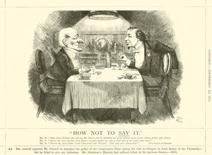 Comment ne pas le dire - after John Tenniel