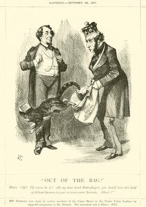 Sorti du sac! - after John Tenniel