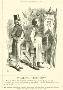 Économie politique - after John Tenniel