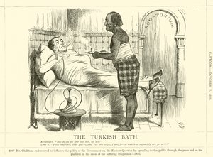Le bain turc - after John Tenniel