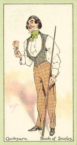 Cocksure, Livre des Snobs - after Joseph Clayton Clarke
