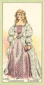 Lady Castlewood, Esmond - after Joseph Clayton Clarke