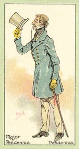 Major Pendennis, Pendennis - after Joseph Clayton Clarke