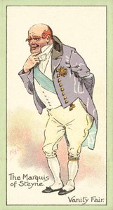 Le Marquis de Steyne, La Foire aux vanités - after Joseph Clayton Clarke