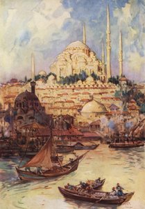 Constantinople depuis la Corne d