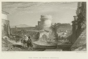 Le Tombeau de Cecilia Metella - after Joseph Mallord William Turner