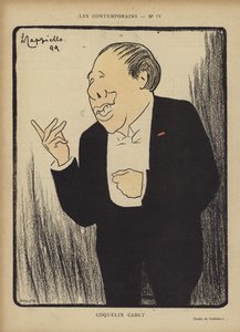 Coquelin Cadet, Illustration pour Le Rire - after Leonetto Cappiello