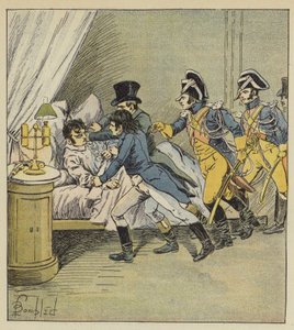 Arrestation de Pichegru - after Louis Charles Bombled