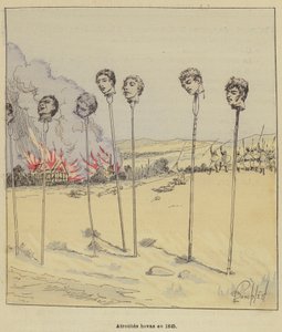 Atrocités hovas en 1845