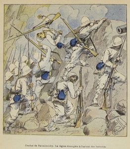 Combat de Tsinainondry, La légion étrangère à l
