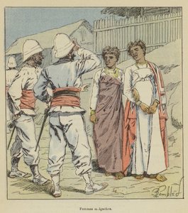 Femmes malgaches - after Louis Charles Bombled