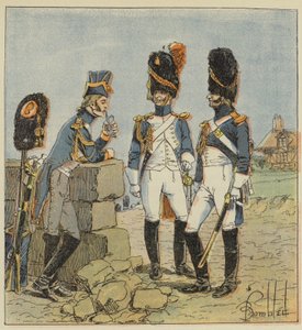 Garde impériale, Grenadiers, Petite tenue, Grande tenue, Tenue de campagne