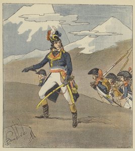 Le général Joubert - after Louis Charles Bombled