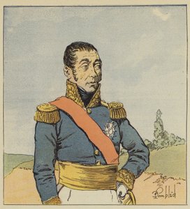 Le maréchal Grouchy - after Louis Charles Bombled