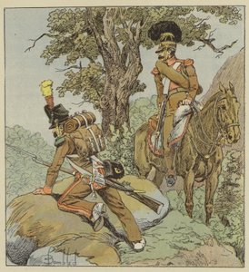 Légion portugaise, Infanterie, Chasseurs, Cavalerie, Chasseurs à cheval