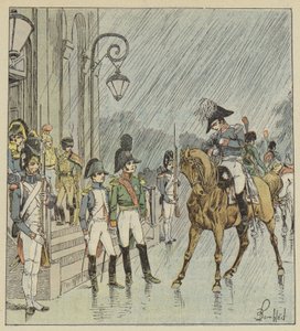 Les deux empereurs se mouillaient à cause de lui - after Louis Charles Bombled