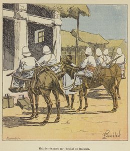 Malades évacués sur l