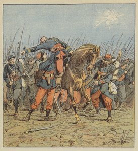 Mort du colonel de Fonlongue - after Louis Charles Bombled