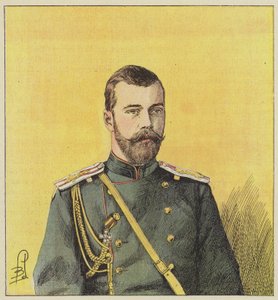 Nicolas II, Empereur de Russie - after Louis Charles Bombled
