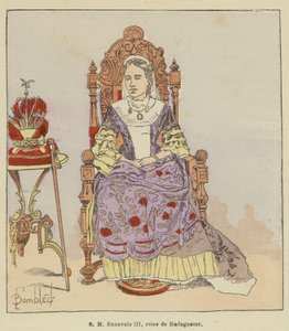 SM Ranavalo III, reine de Madagascar