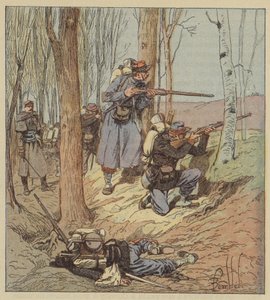 Tirailleurs au combat d
