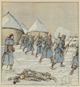 Tirailleurs du 34e de marche - after Louis Charles Bombled