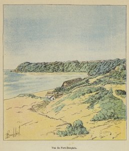 Vue de Fort-Dauphin - after Louis Charles Bombled