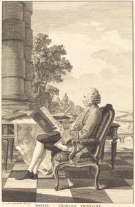 Daniel-Charles Trudaine - after Louis de Carrogis French 18th Century called Carmontelle