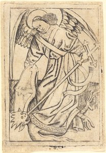 Saint Michel - after Master E.S.