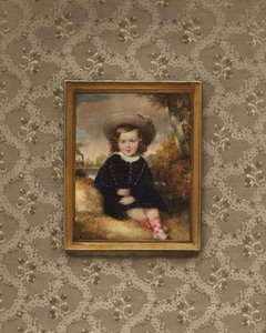 Portrait de Johann II, prince de Liechtenstein, enfant, 1844