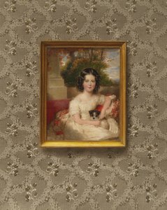 Portrait de la princesse Ida Schwarzenberg, née princesse de Liechtenstein, enfant