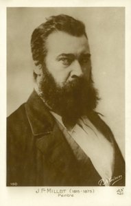 Jean-François Millet, peintre français - after Nadar