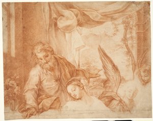 La Sainte Famille - after Niccolò Berrettoni